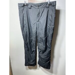 Columbia Pants Mens L Black Bugaboo IV Omni Tech Heat Insulated Snow Ski